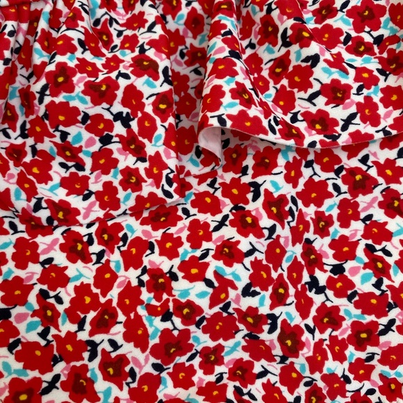 J. Crew Factory New Big Girl’s Floral One-Shoulder Ruffle 2-Piece Bikini - Picture 3 of 8